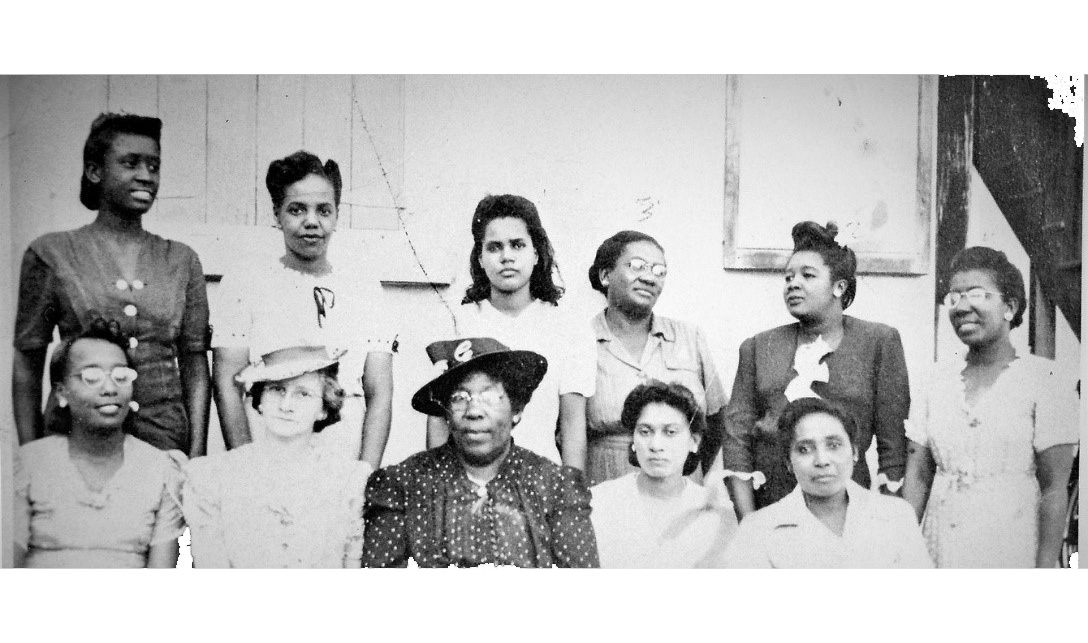 Bahamas YWCA. Mother Frances Butler (centre) with other founders and leaders of the Young Women’s Christian Association in The Bahamas.